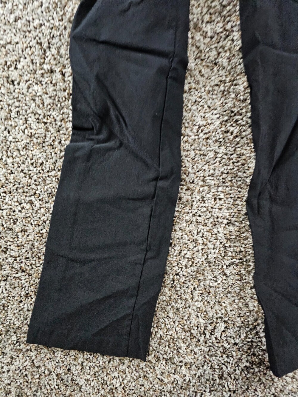 Vintage Y2K B-Wear Womens Sz S High Rise Slim Leg Dress Pants Solid Black - Picture 2 of 4